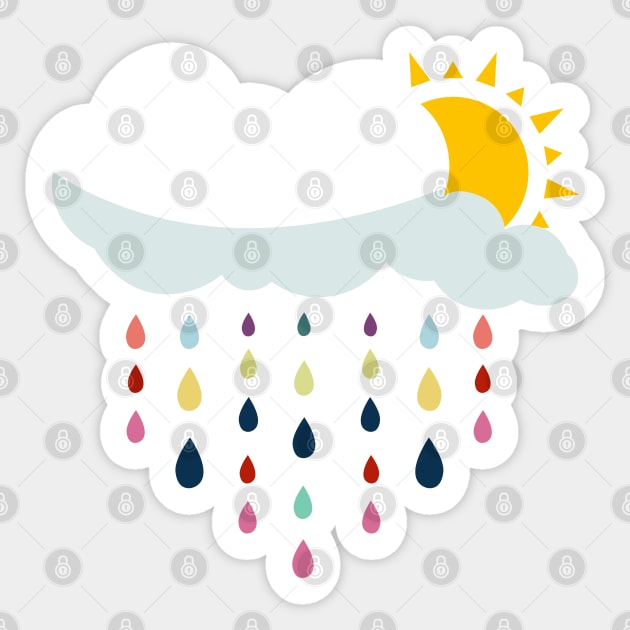 Weather Style Rain Sticker by TheMegaStore